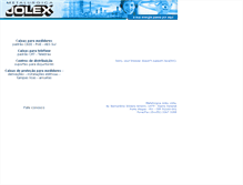Tablet Screenshot of jolex.com.br